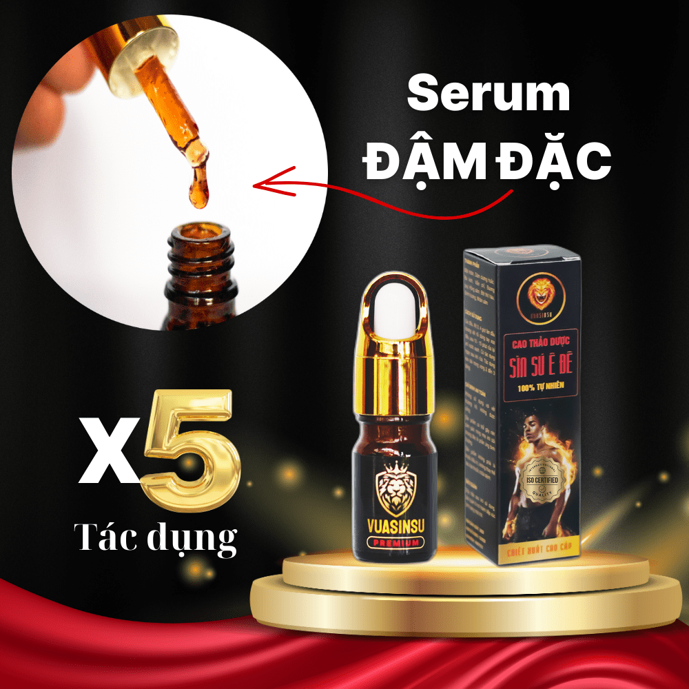 01 Box of 5 ml - Cao Sìn sú dạng nước, dạng xịt – Sìn sú Ê Đê chính hãng từ Tây Nguyên - Xit Sinh Ly Thao Duoc - keo dai thoi gian , kich thich ham muon