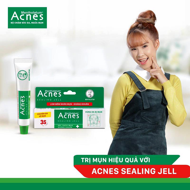 02 Boxes - Acnes Medicated Sealing Jell 18 grams Antibacterial
