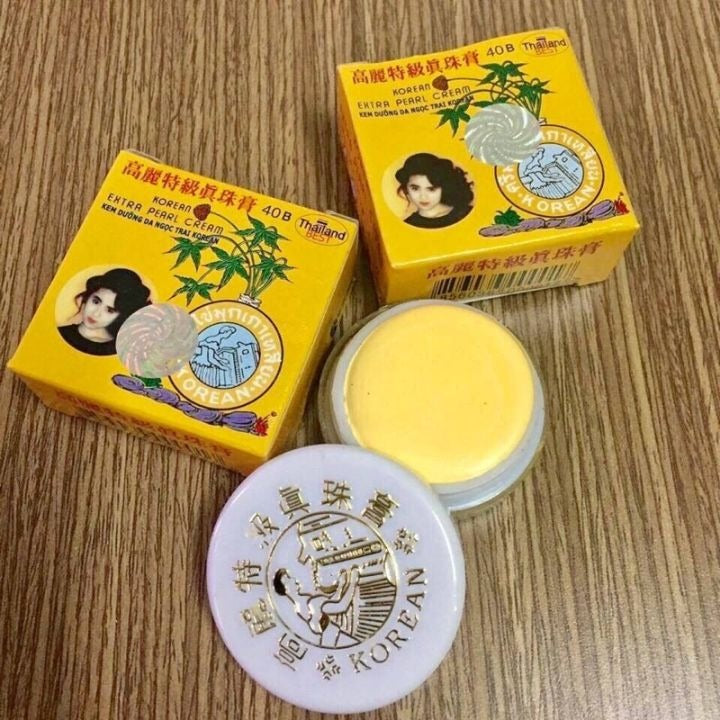 02 Boxes * 5gram - Kem sâm vàng Thái Lan, trang da, tri nam