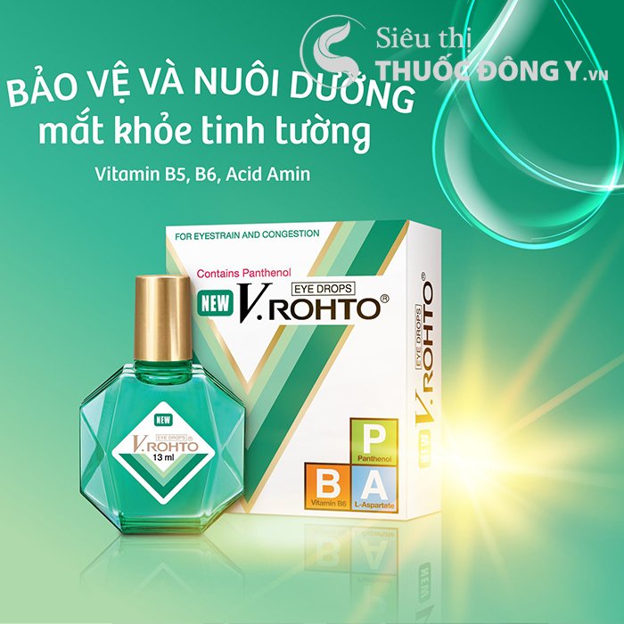 2 bottles - Thuốc nhỏ mắt - NEW V.ROHTO