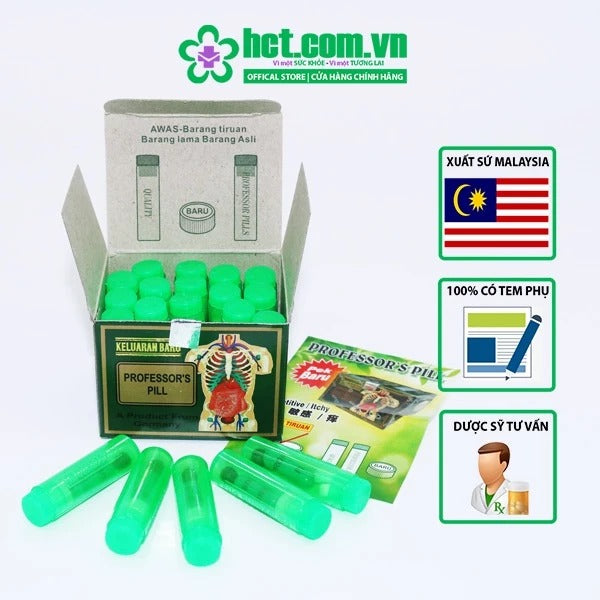 02 Boxes - Viên Khớp Malaysia Xanh Professor’s Pill Keluaran Baru - Hàng Chính Hãng (Tem Chữ Nhật)