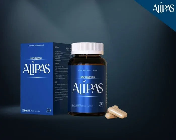 02 Boxes Alipas 30 tablets/Box - tăng cường sinh lý nam và cải thiện sức khỏe nam giới