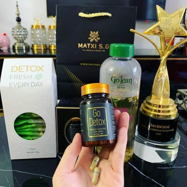 2 Boxes - Go Detox weight loss tea - Trà giảm cân Go Detox