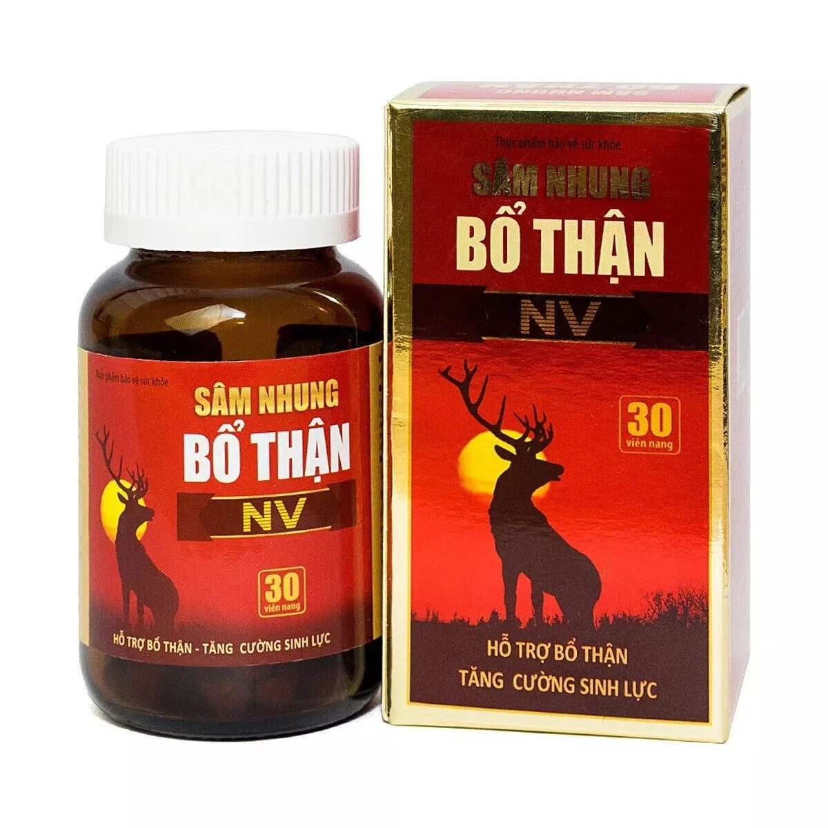 3 Boxes - Sam Nhung Bo Than NV- Supports Kidney, Enhances Physiological Ability
