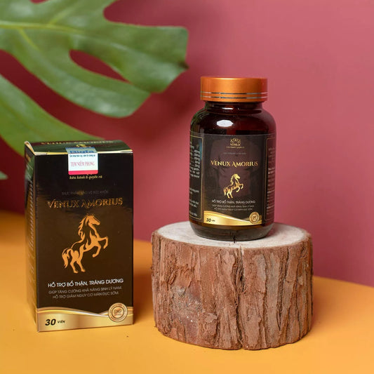 Venux Amorius Hỗ Trợ Tăng Cường Sinh Lý Nam Giới(Hộp 30 Viên)