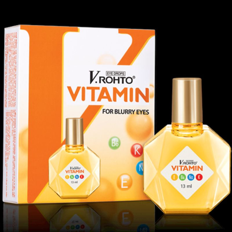 2 bottles - Thuốc nhỏ mắt V.Rohto Vitamin hỗ trợ cải thiện tình trạng giảm thị lực, mắt mờ (13ml)