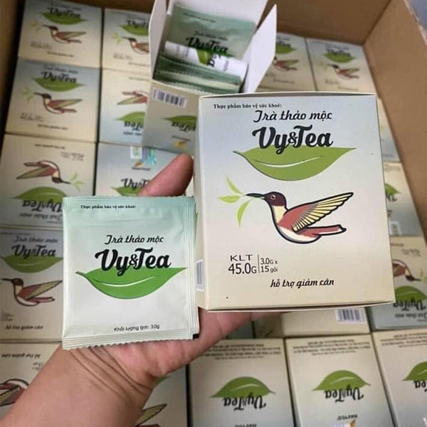4 Boxes - Vy Tea weight loss tea - Trà giảm cân Vy Tea