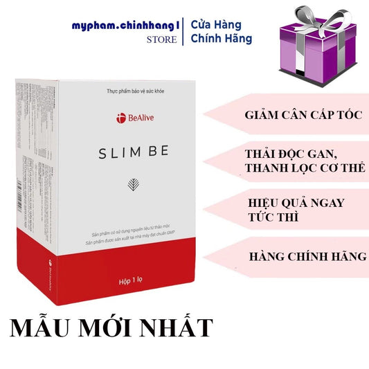 Giảm Cân Slim Be Của BEALIVE Hộp 30 Viên Chính Hãng Giúp Giảm Cân An Toàn Giảm 2 đến 3 Kg Chỉ Sau 15 Ngày