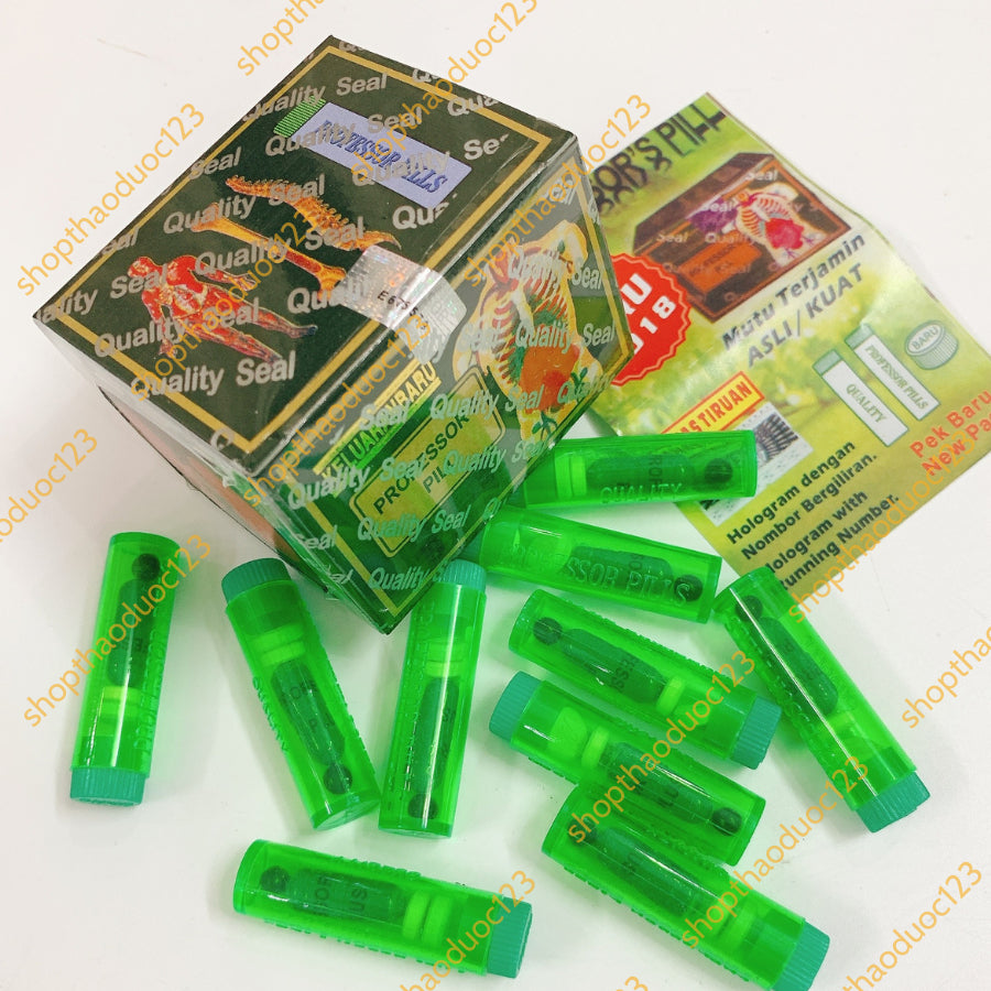 02 Boxes - Viên Uống Bổ Khớp PROFESSOR’S PILL Xanh Malaysia Hộp 20 Ống