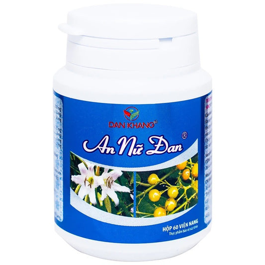 02  Boxes - Viên uống An Nữ Đan Dân Khang hỗ trợ giảm tiến triển u xơ tử cung ở nữ và u tiền liệt tuyến ở nam (60 viên