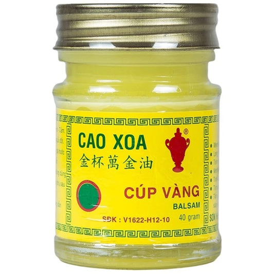 02 Boxes - Cao Xoa Cúp Vàng 40g