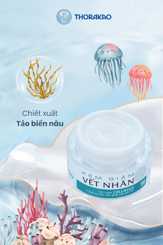 Kem Giảm Vết Nhăn Thorakao 30g – Làm Mờ Nếp Nhăn, Chống Lão Hóa Hiệu Quả