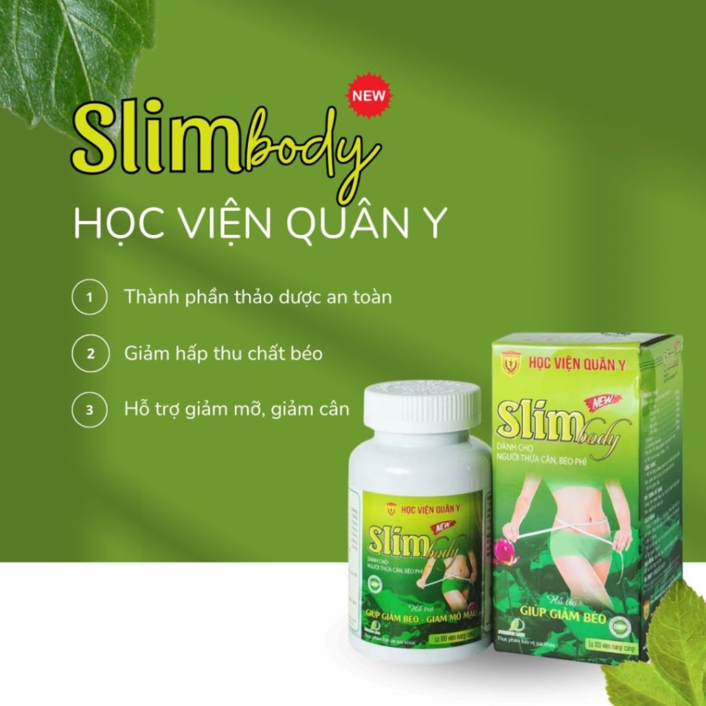 Viên uống hỗ trợ giảm cân Slim Body