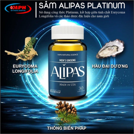 Alipas 30 tablets - tăng cường sinh lý nam và cải thiện sức khỏe nam giới