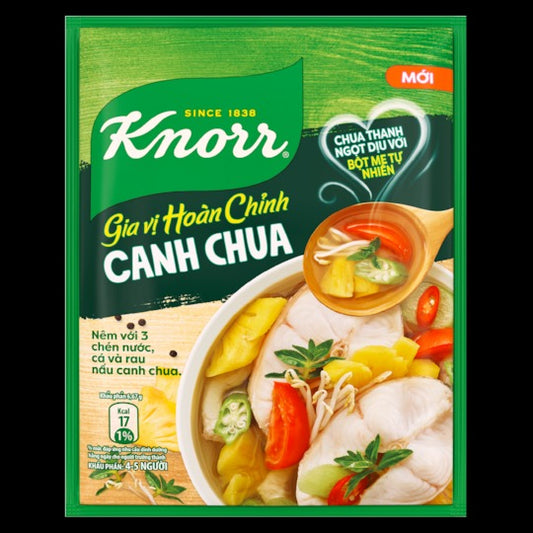 10 Gói - Gia vị Hoàn Chỉnh Knorr Canh Chua