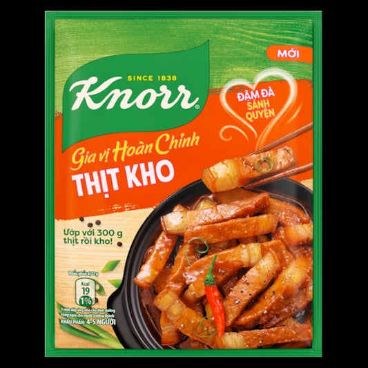 10 Gói - Gia vị Hoàn Chỉnh Knorr Thịt Kho