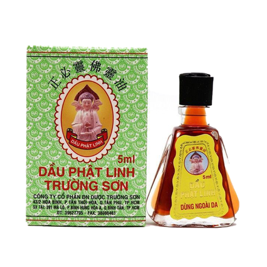 12 bottles *5ml - Dau Phat Linh Truong Son, Treat colds and coughs