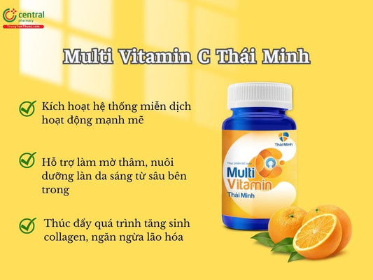 02 Boxes - Multi Vitamin C Thái Minh