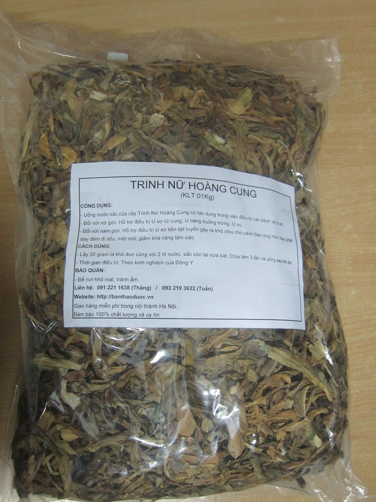 500Gram Lá cây trinh nữ hoàng cung khô - CHƯA BỆNH U NANG HIỆU QUẢ