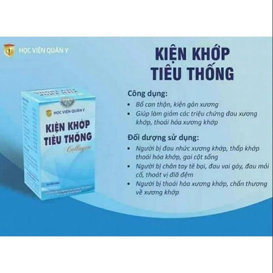 02 Boxes - Kiện Khớp Tiêu Thống - Học viện Quân Y - Hỗ Trợ Người Đau Xương Khớp