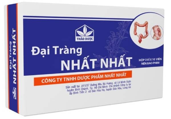 02 Boxes - Thuốc Đại Tràng Nhất Nhất điều trị viêm đại tràng, tiêu chảy, rối loạn tiêu hóa (2 vỉ x 10 viên)