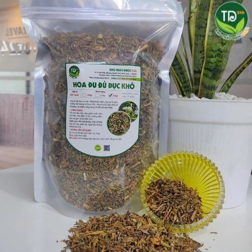 500 Gram - Hoa đu đủ đực sấy khô nguyên chất, ngừa un-g th-ư, kích thích tiêu hóa, tốt cho hô hấp, ngừa ho, ổn định đường huyết