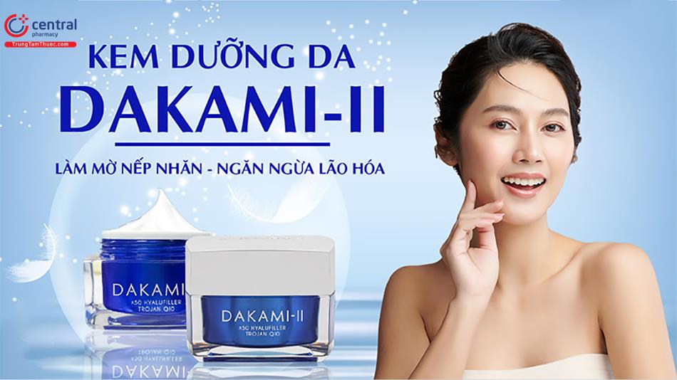 Kem dưỡng da Dakami II – Mẫu mới (30g)