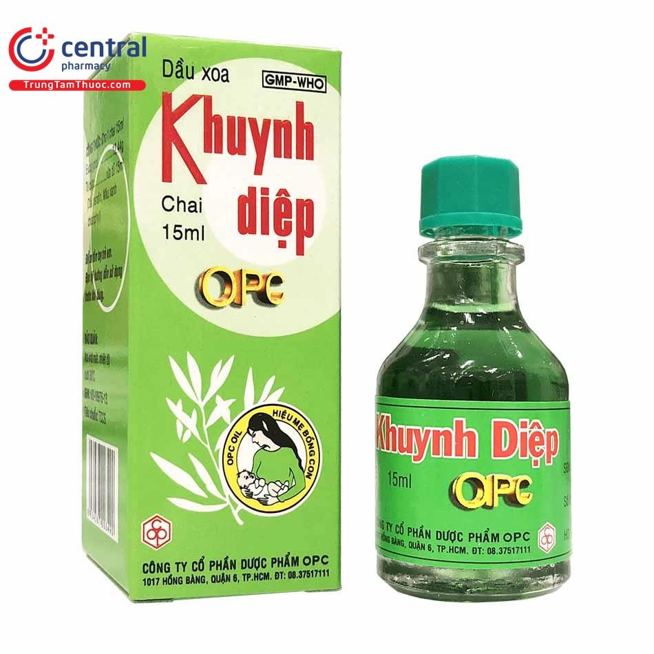 02 bottles *15ml - Dầu xoa Khuynh Diệp OPC