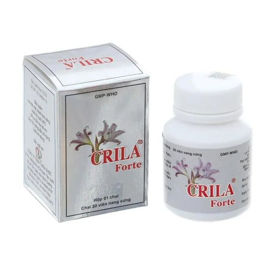 02 Boxes - Crila Forte Thien Duoc 500mg reduces prostate 20 tablets