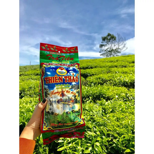 Thien Thao Vietnamese Pandan Green Tea - Tra Sam Dua Pha Tra Da 300g (10.5oz)