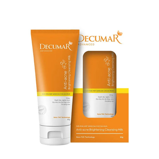 Decumar Anti-Acne Brightening Cleansing Milk Advanced- Vietnam CVI Pharma