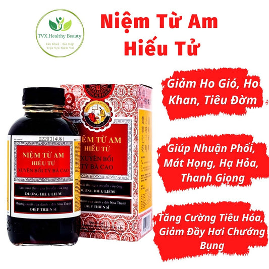 SIRO HO, BỔ PHẾ - NIỆM TỪ AM HIẾU TỬ 300ML - XUYÊN BỐI TỲ BÀ CAO - NIN JIOM PEI PA KOA