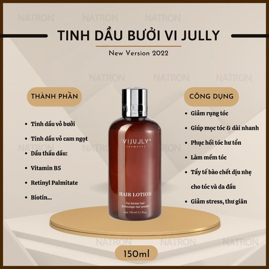 Tinh dầu bưởi kích mọc tóc, giảm rụng tóc Vi Jully 150ml