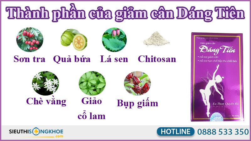 Viên Giảm cân Dáng Tiên