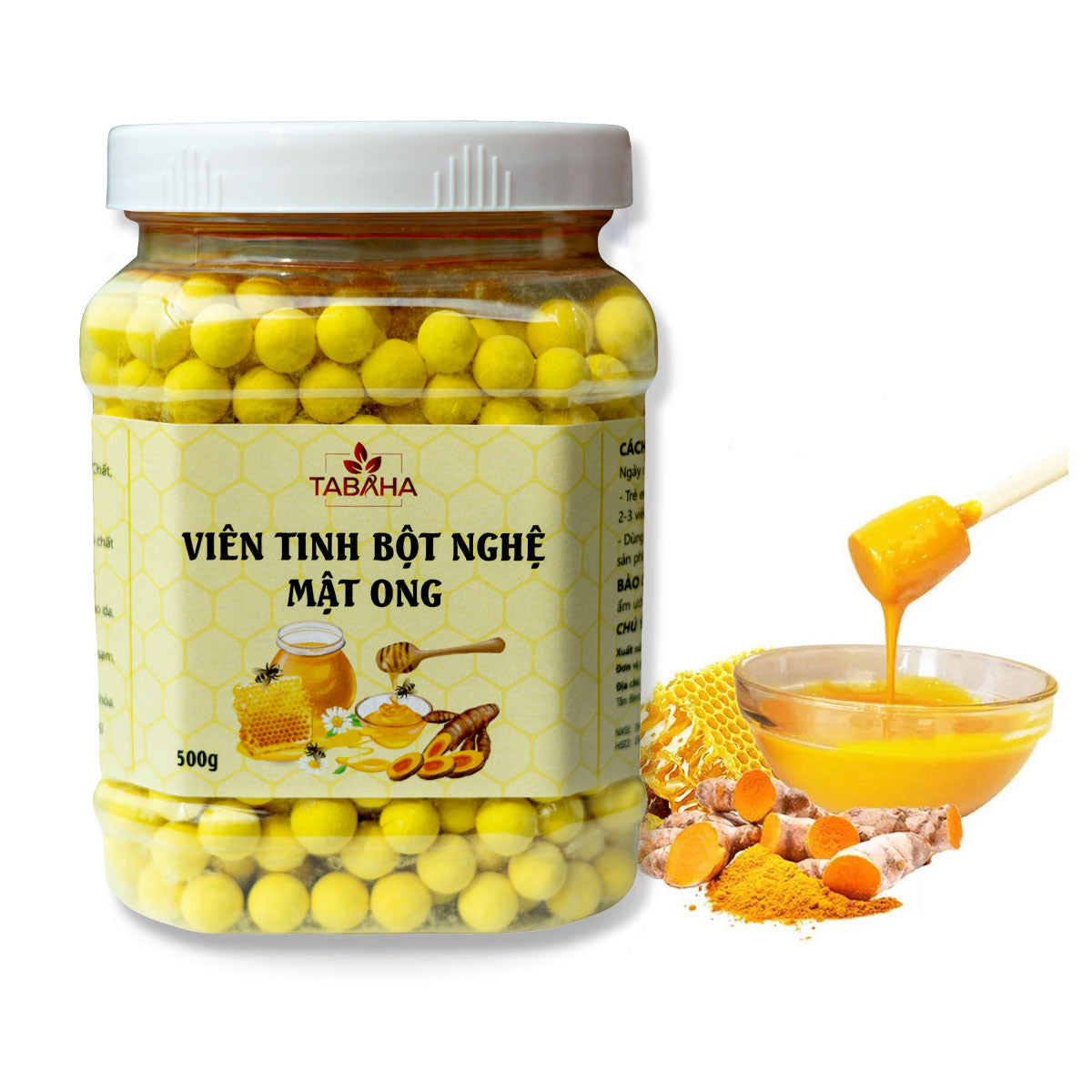 500gram Viên nghệ mật ong