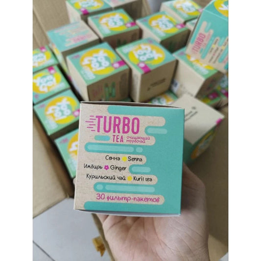 02 Boxes - Trà body Yoogo Turbo Tea - Trà Body T Siberian Nhập khẩu Nga.