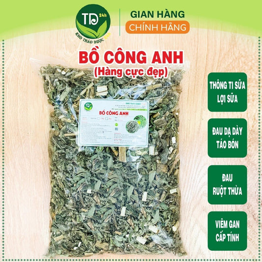 500 Gram - Trà bồ công anh, bảo vệ lá gan, lợi sữa, chống tắc viêm sữa, ngừa tiểu đường, thanh nhiệt, đẹp da