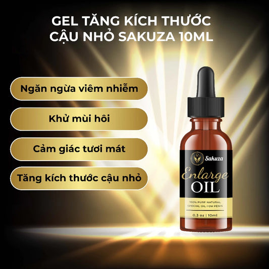 Gel tăng kích thước và khử mùi cậu nhỏ Sakuza 10ml E1001