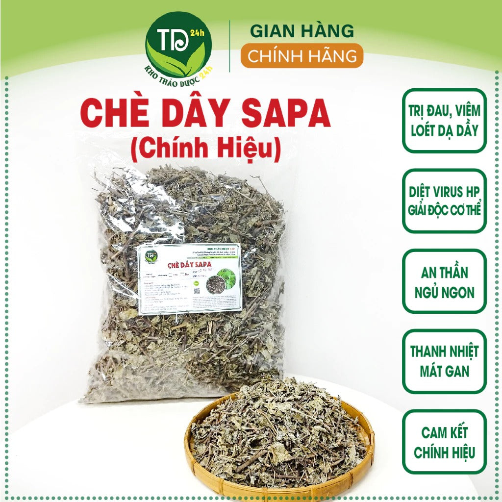 500 Gram - Chè dây Sapa nguyên chất, khắc tinh của chứng đau dạ dày, đau bao tử, diệt virus HP