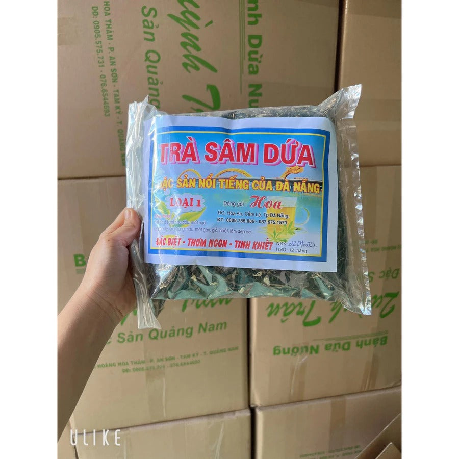 COMBO 2 TRÀ SÂM DỨA ĐÀ NẴNG LOẠI 1 CAM KẾT ĐÚNG CHUẨN HÀNG ĐÀ NẴNG ( gói 500gr )