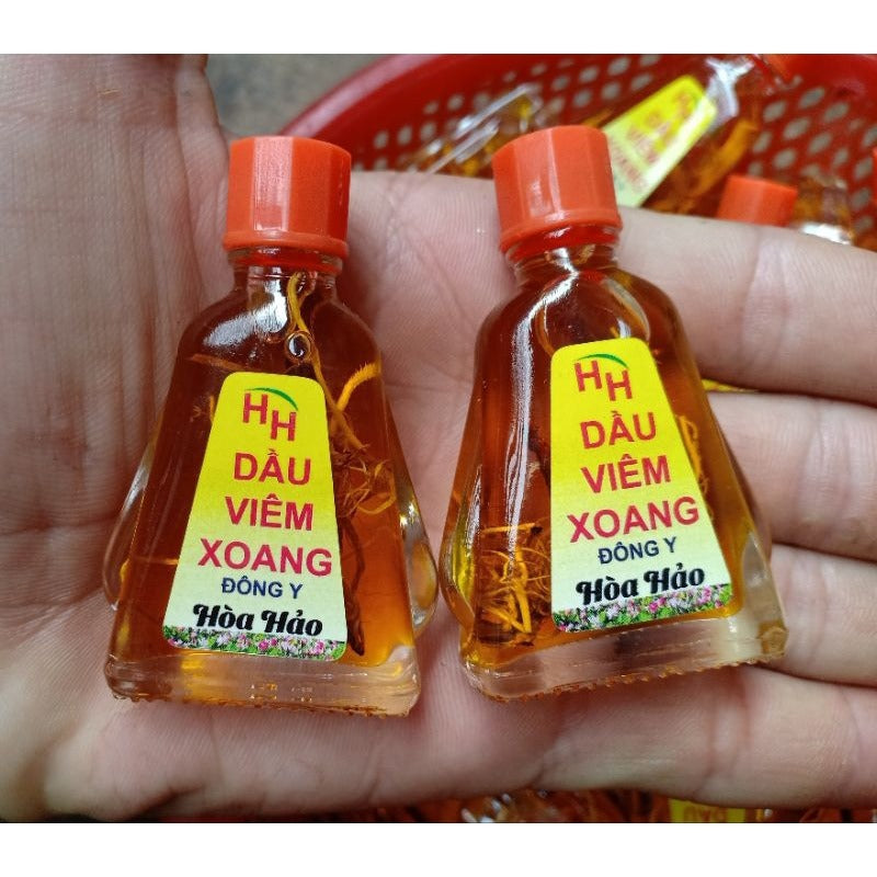 02 bottles - dầu viêm xoang 1 chai 3ml (có cây rễ)