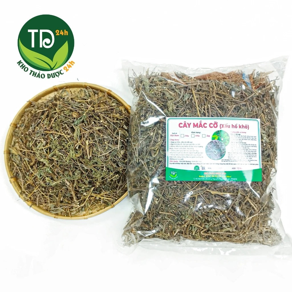 500 Gram - Cây xấu hổ (Mắc Cỡ, Trinh Nữ), giảm đau xương khớp, nhức mỏi tay chân, an thần, ngủ ngon