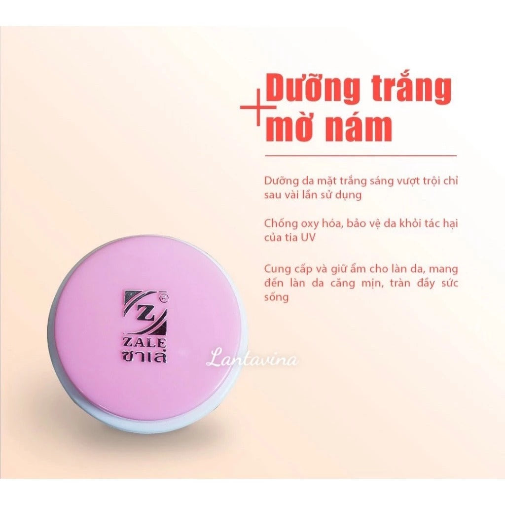 04 Boxes - KEM DƯỠNG TRẮNG DA ZALE HỒNG 8G - 01 hủ - Mẫu mới quét mã trúng vàng