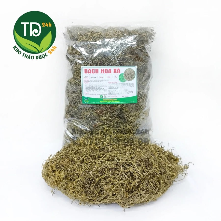 500 Gram - Bạch hoa xà thiệt thảo, hỗ trợ đánh bay các khối u ác tính, viêmm gan, sơ gan, thanh nhiệt, giải độc, tiêu ung