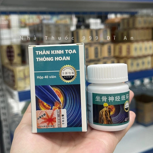 (COMBO 5 HỘP) Viên uống hỗ trợ xương khớp Thần Kinh Tọa Thống Hoàn - Hộp 40 viên