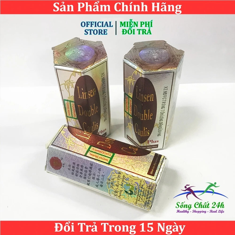 02 Boxes -  Linh tiên song đằng tố Malaysia 20 Viên - Linsen Double Caulis