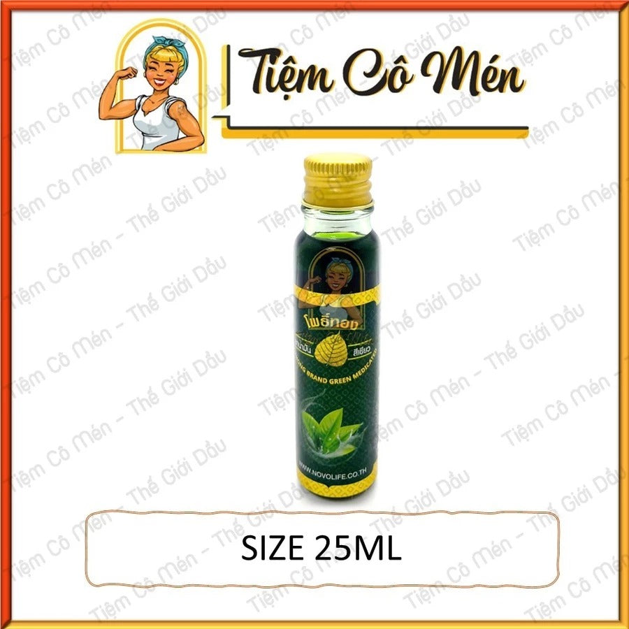 25ml DẦU BỒ ĐỀ THÁI LAN 5ML - DẦU MASSAGE DẦU GIÓ XANH THÁI LAN NỘI ĐỊA - CHĂM SÓC SỨC KHỎE GIA ĐÌNH