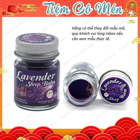 02 Boxse - Dầu cù là lavender Otop Thái Lan giúp ngủ ngon 15gr