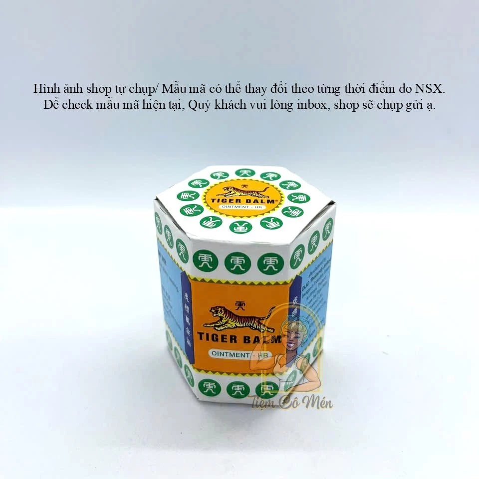 Dầu Cù Là Tiger Balm  - Giảm Sưng, Lưu thông máu, muỗi đốt